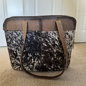 STS Ranchwear cowhide laptop bag